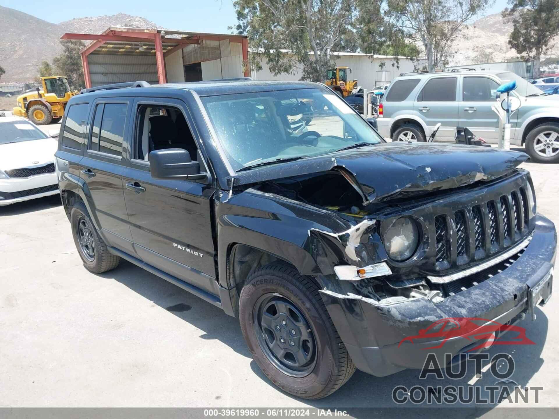 JEEP PATRIOT 2016 - 1C4NJPBB7GD603766