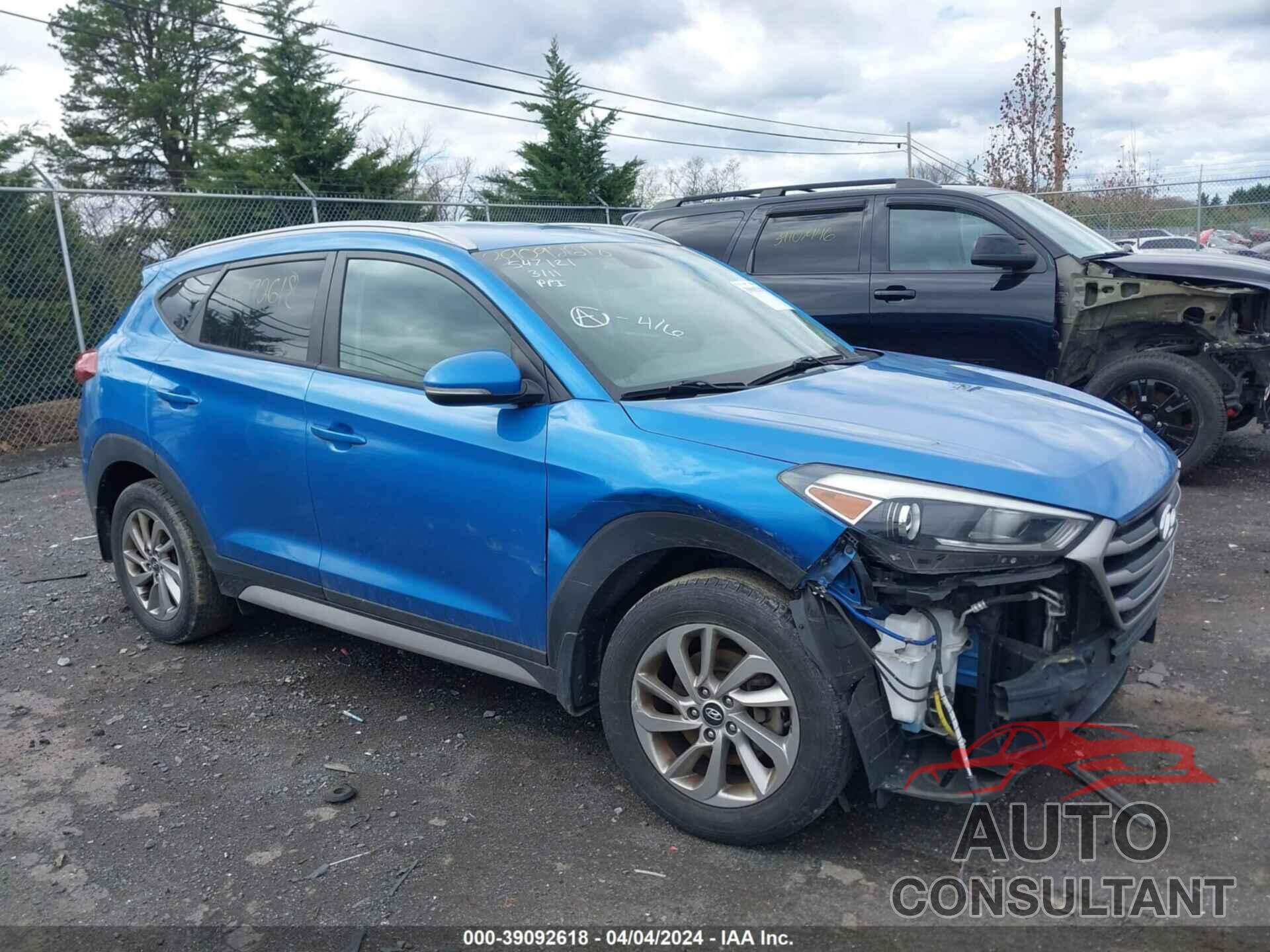 HYUNDAI TUCSON 2017 - KM8J33A25HU393622