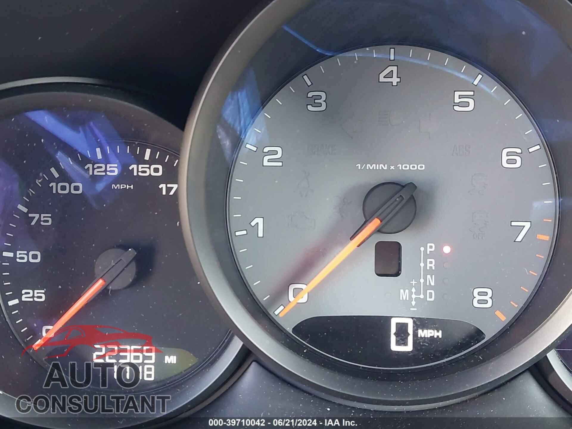 PORSCHE MACAN 2017 - WP1AB2A59HLB19856