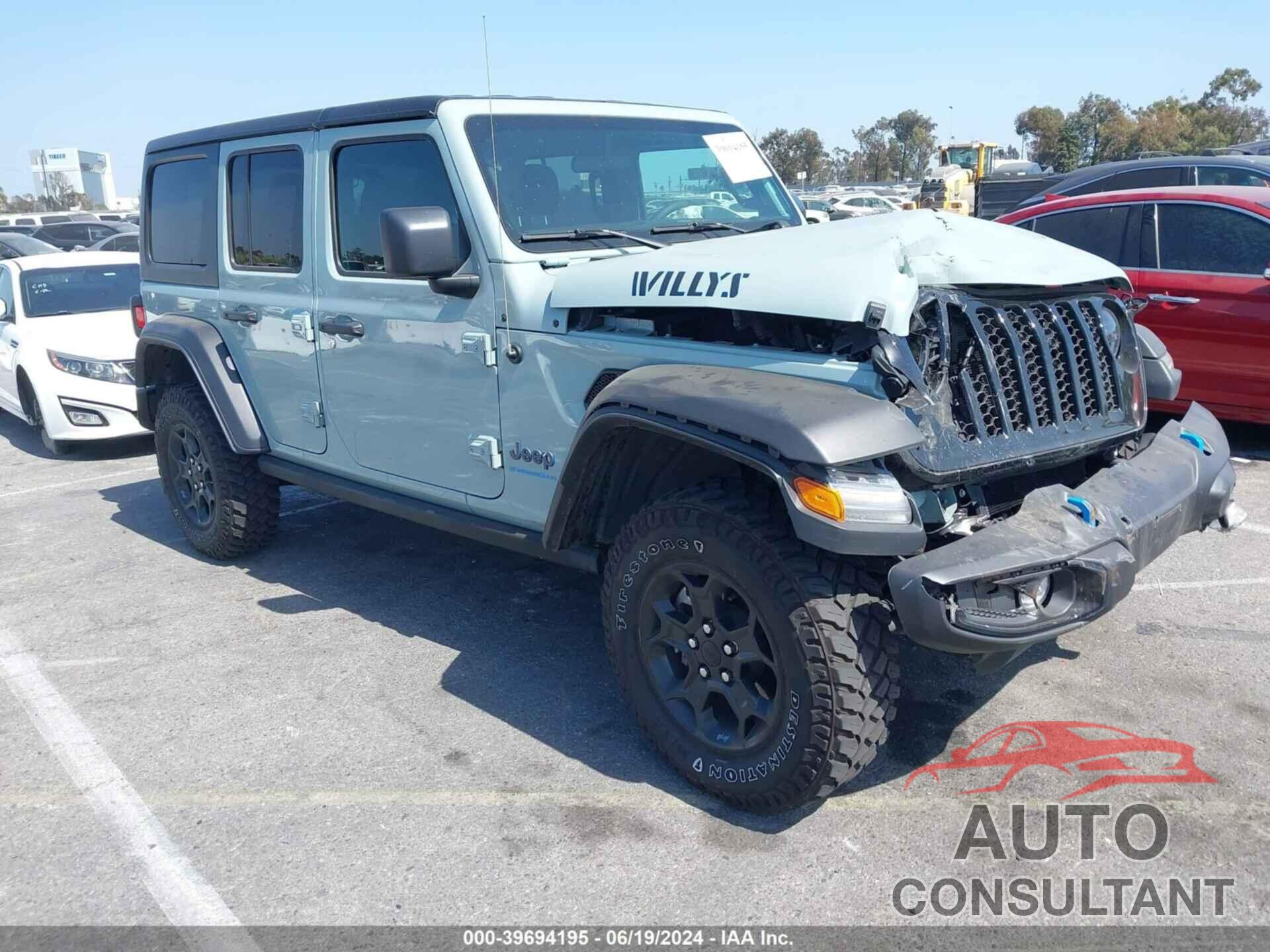 JEEP WRANGLER 4XE 2023 - 1C4JJXN62PW651371