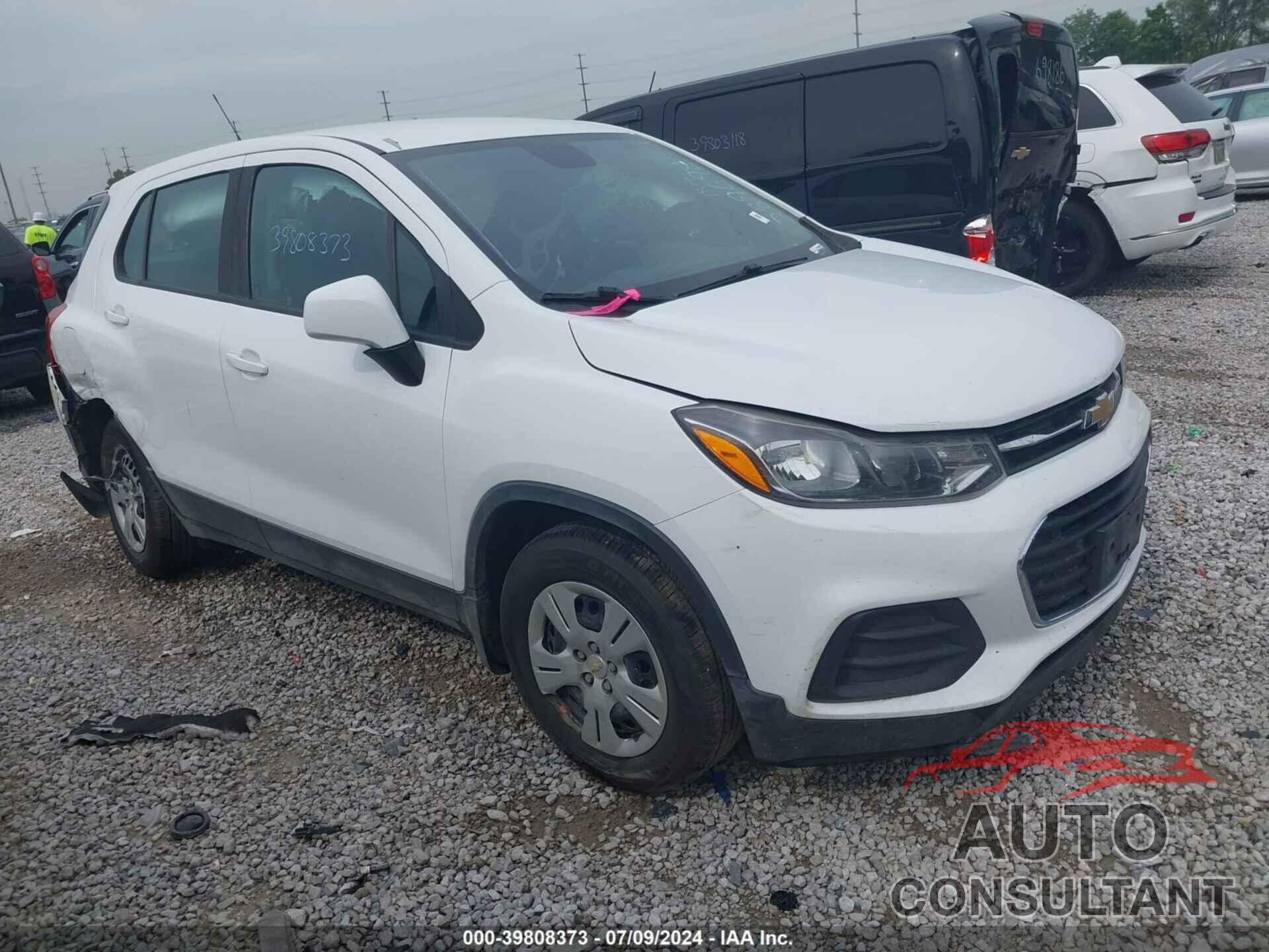 CHEVROLET TRAX 2017 - 3GNCJKSB4HL289698