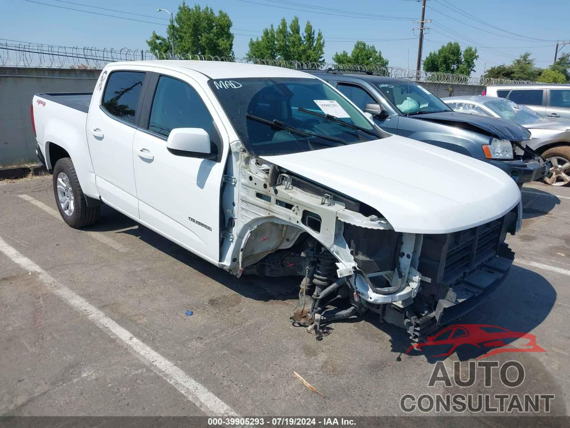 CHEVROLET COLORADO 2020 - 1GCGTCEN7L1167790