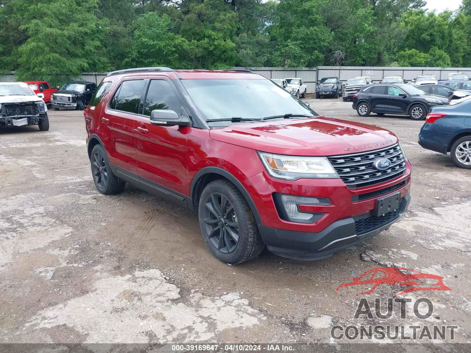 FORD EXPLORER 2017 - 1FM5K7D80HGE11034