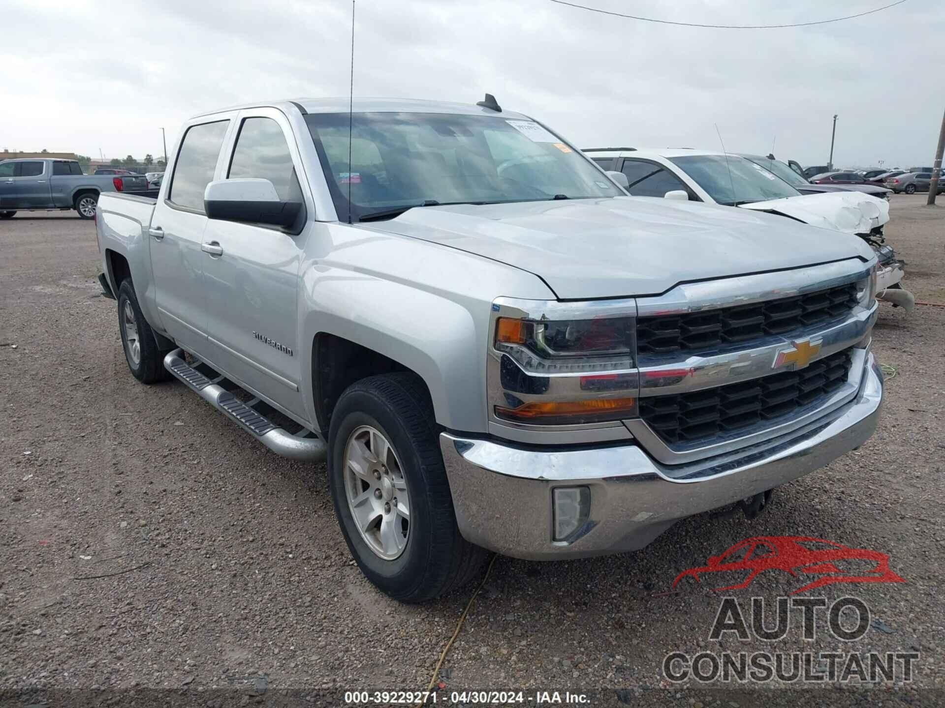 CHEVROLET SILVERADO 1500 2017 - 3GCPCREC2HG184894