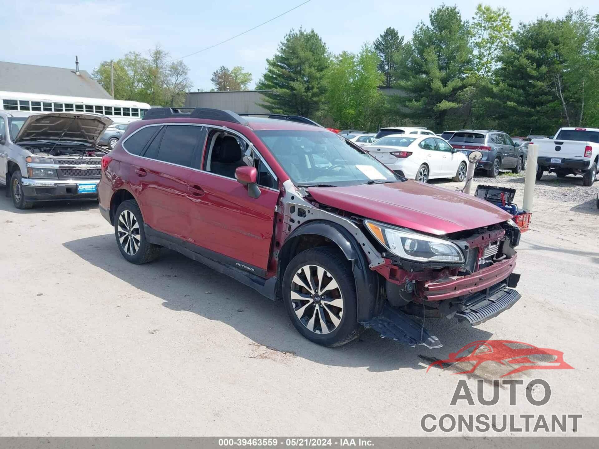SUBARU OUTBACK 2017 - 4S4BSANCXH3216133