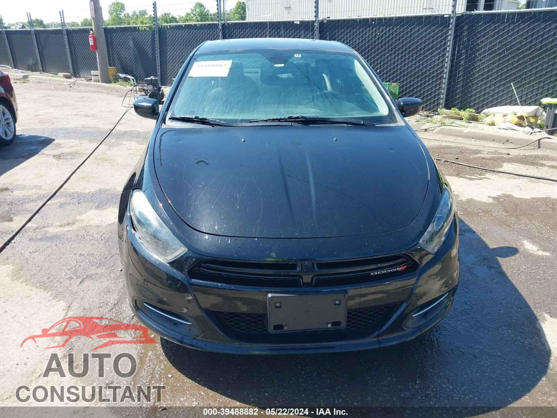 DODGE DART 2016 - 1C3CDFAA1GD530478
