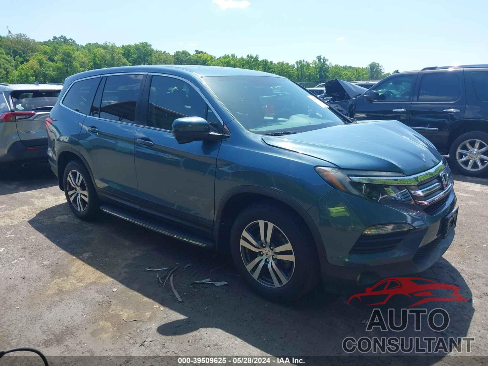 HONDA PILOT 2017 - 5FNYF5H55HB031174