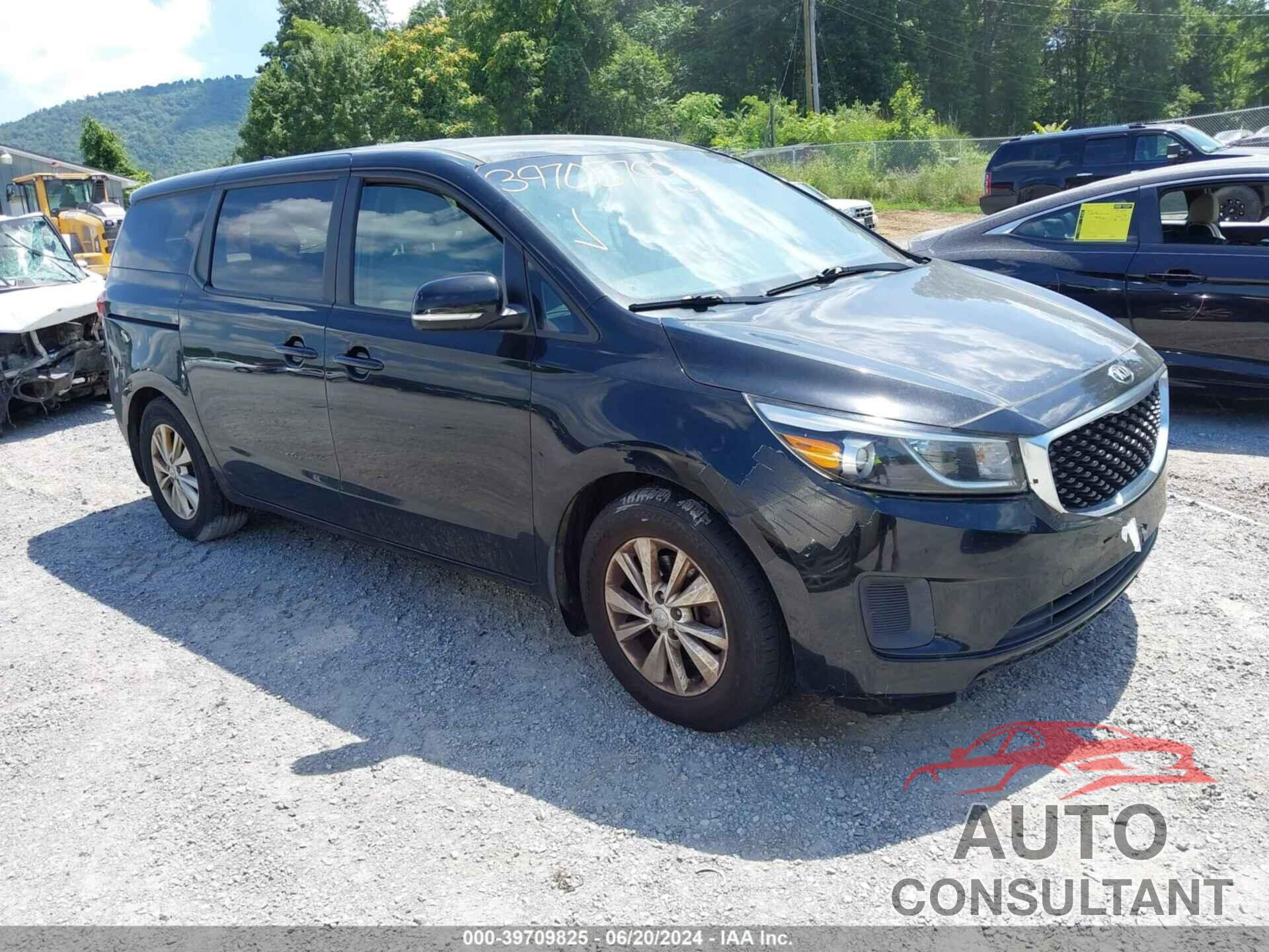 KIA SEDONA 2016 - KNDMA5C19G6174558