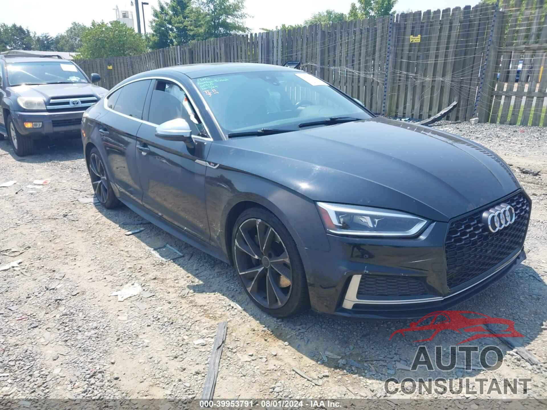 AUDI A5 2018 - WAUBNCF58JA011366