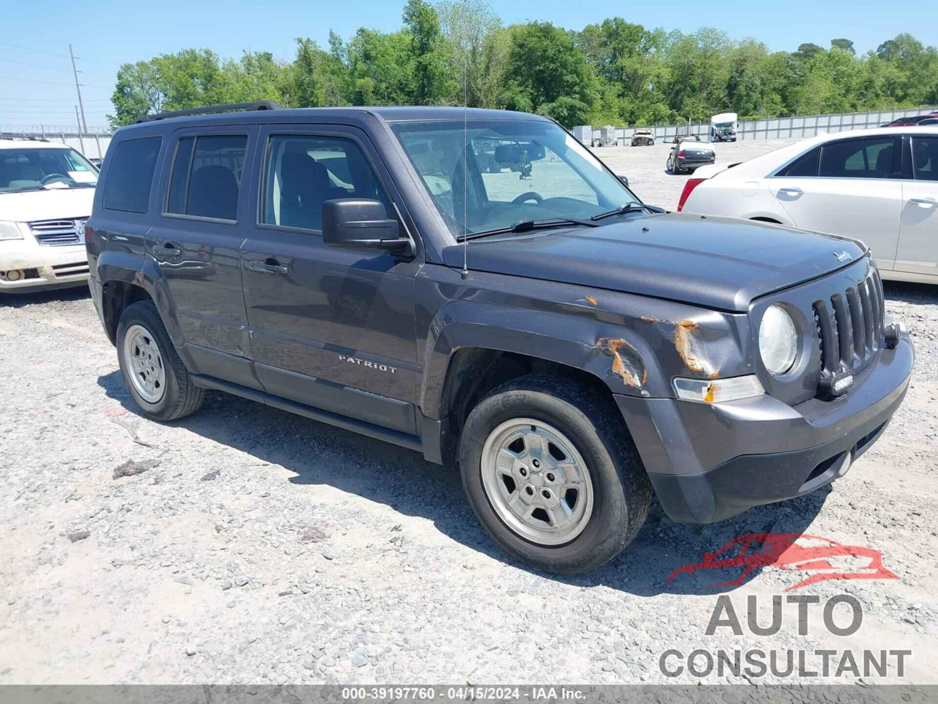 JEEP PATRIOT 2016 - 1C4NJPBA5GD812141