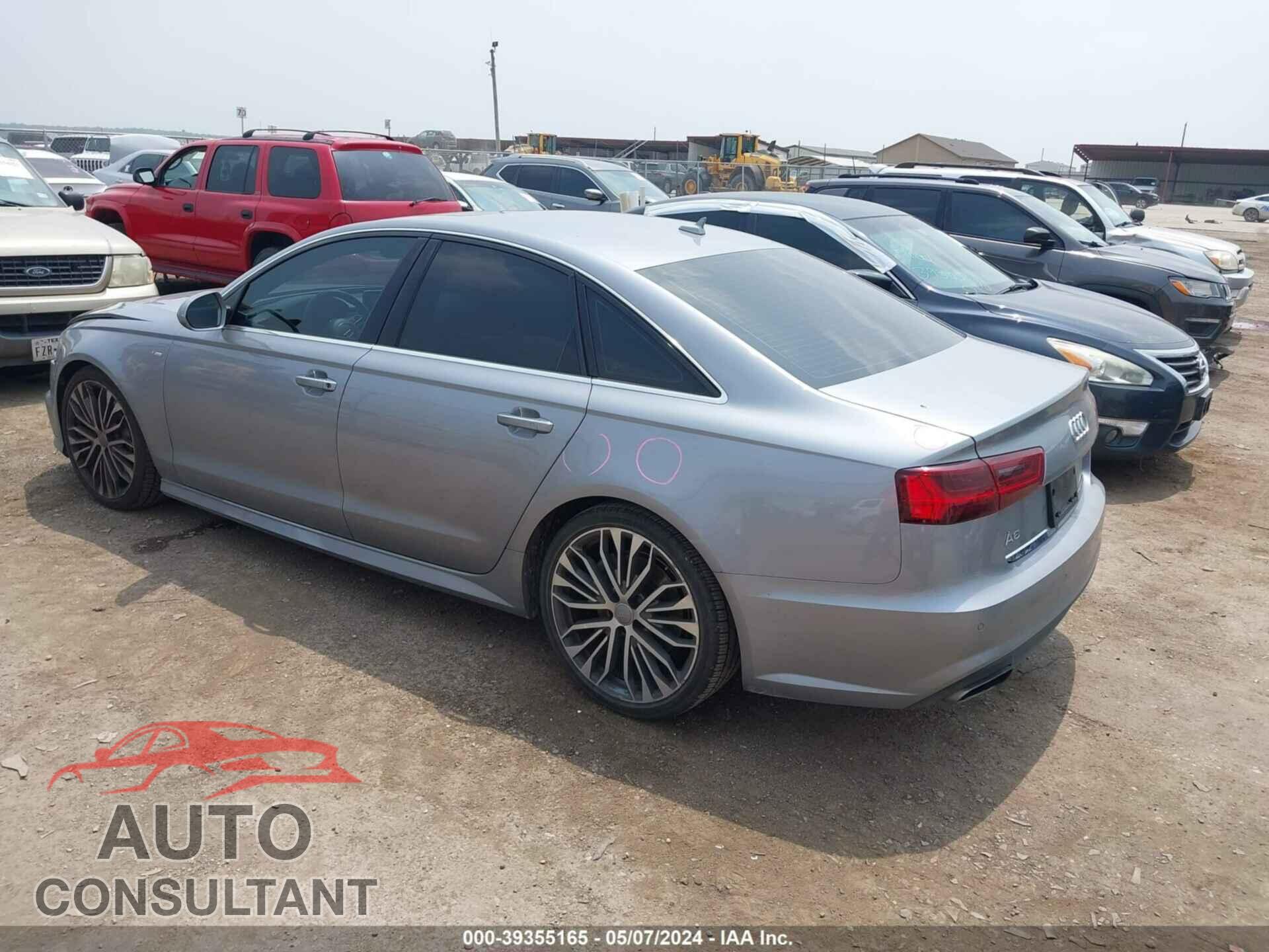 AUDI A6 2017 - WAUC8AFC3HN057091
