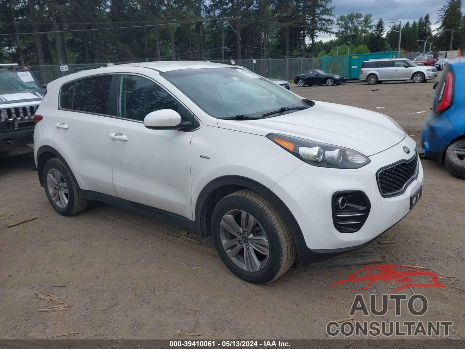 KIA SPORTAGE 2017 - KNDPMCAC7H7260993