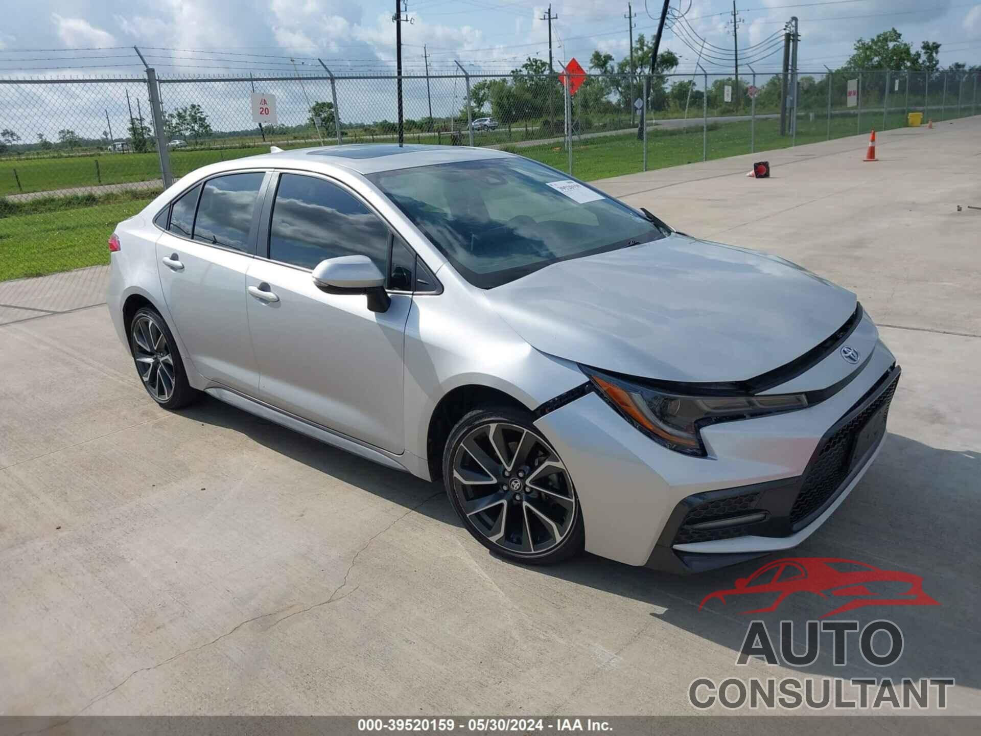 TOYOTA COROLLA 2021 - JTDP4MCE9MJ055130