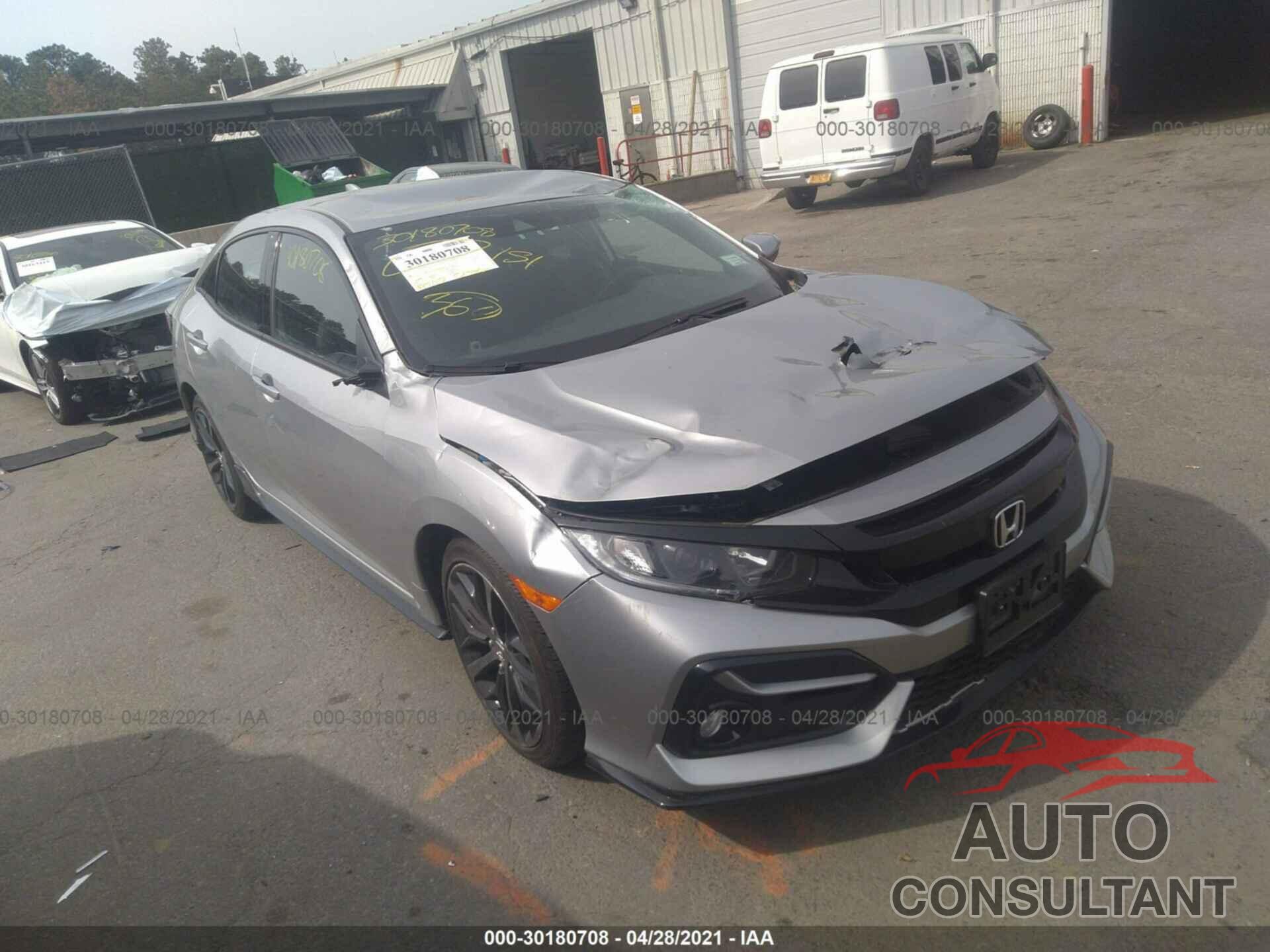 HONDA CIVIC HATCHBACK 2020 - SHHFK7H43LU418562