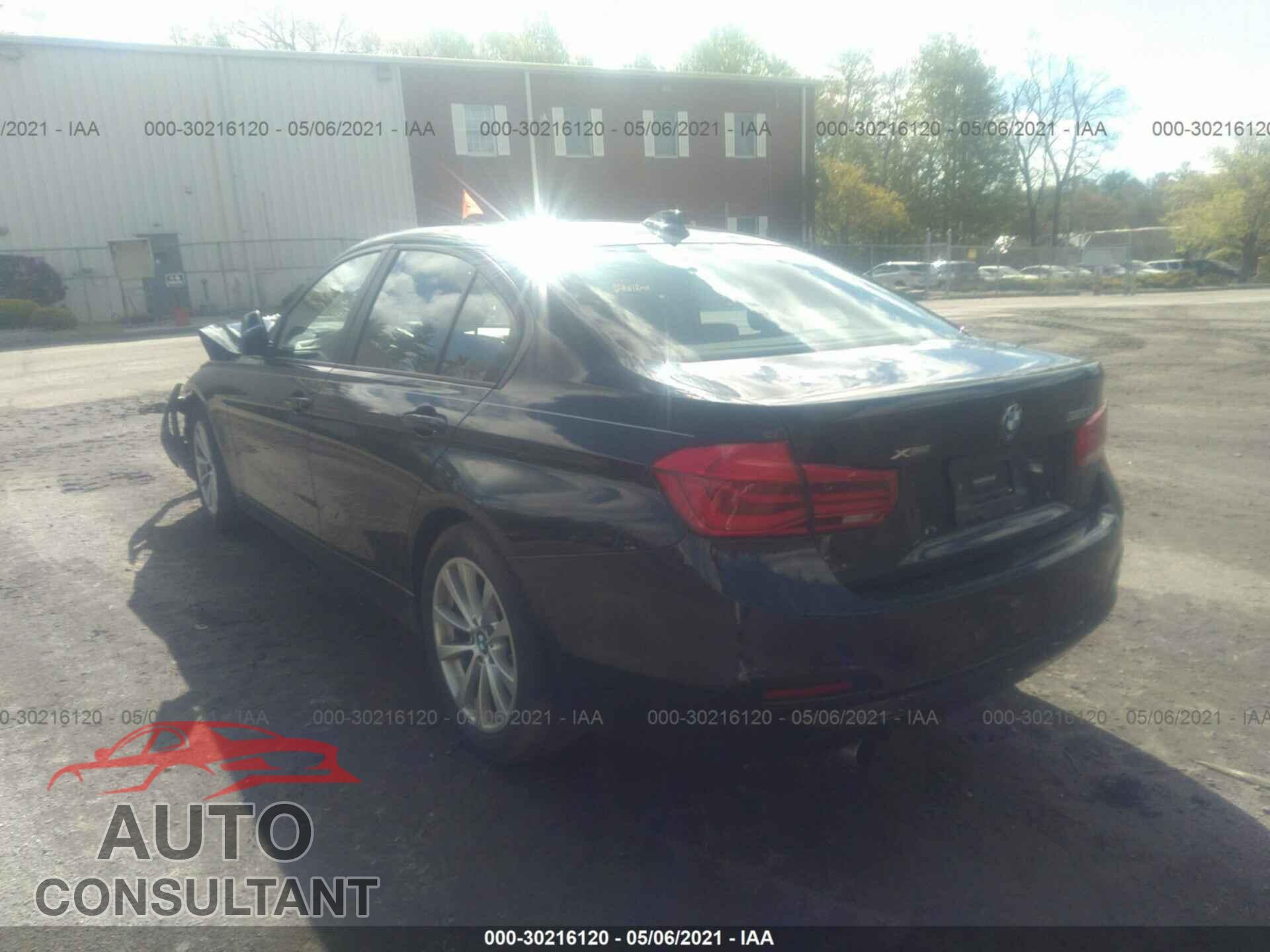 BMW 3 SERIES 2016 - WBA8E5G58GNU20568
