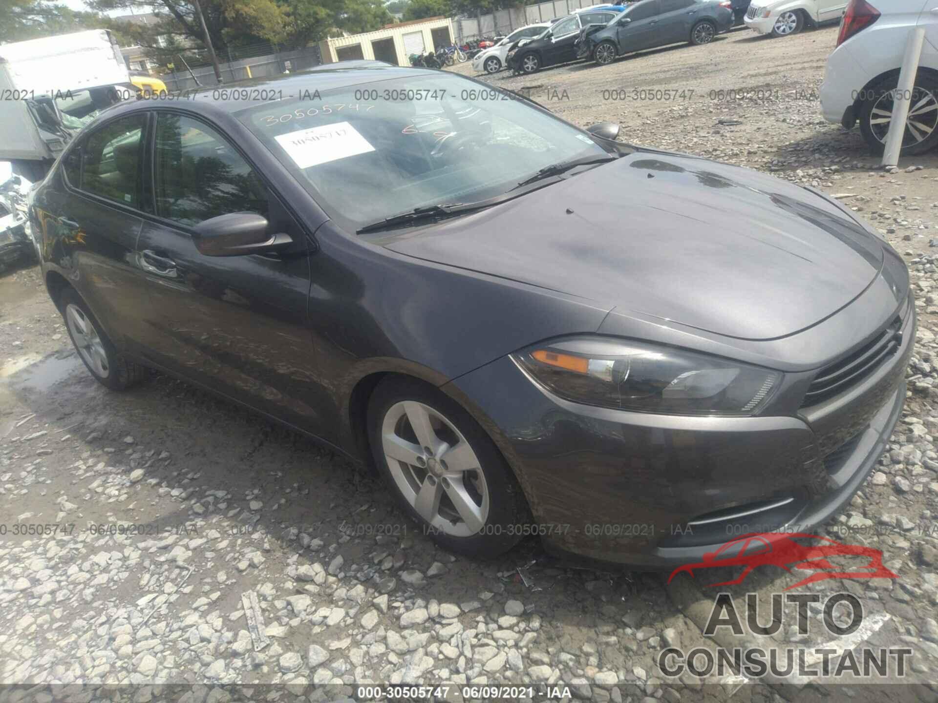 DODGE DART 2016 - 1C3CDFBB0GD605520