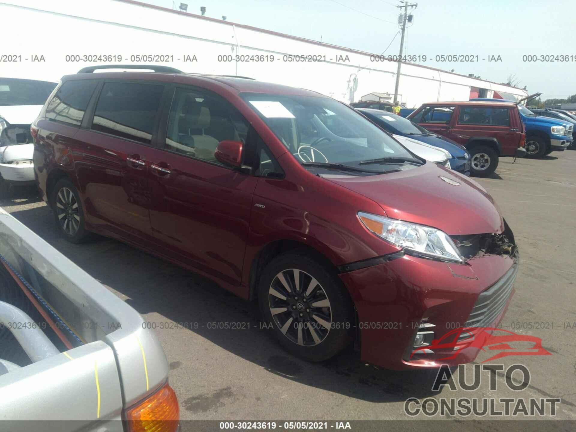 TOYOTA SIENNA 2019 - 5TDDZ3DC5KS212910