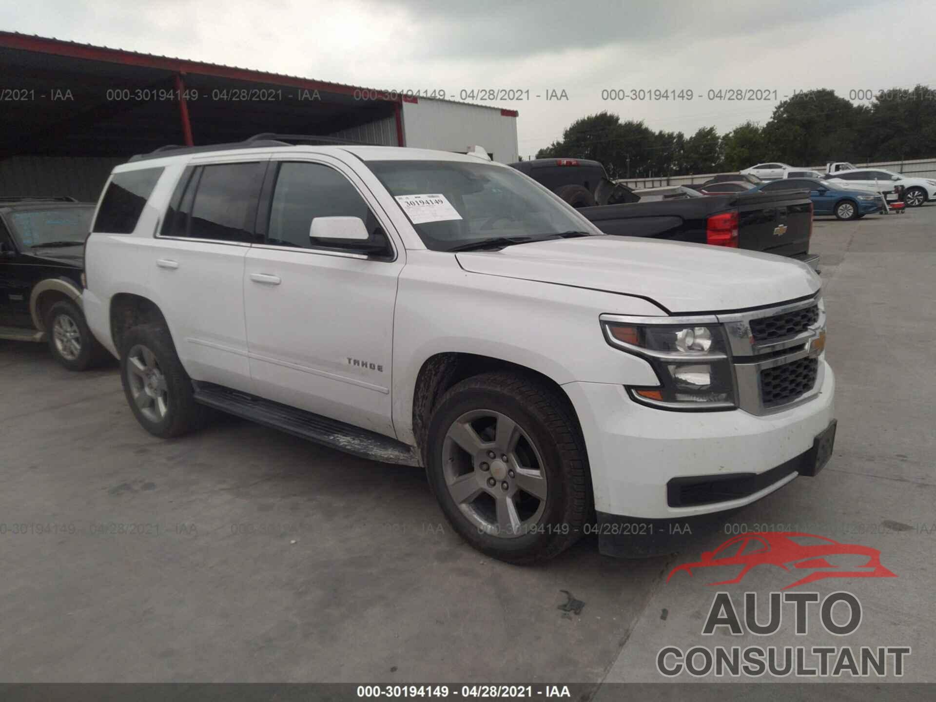 CHEVROLET TAHOE 2018 - 1GNSCAKC5JR272531