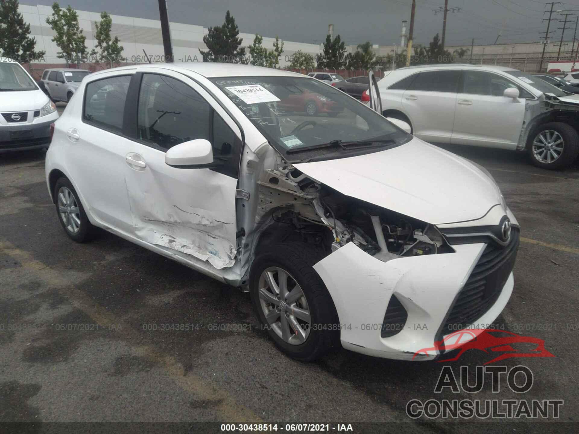 TOYOTA YARIS 2017 - VNKKTUD30HA071384