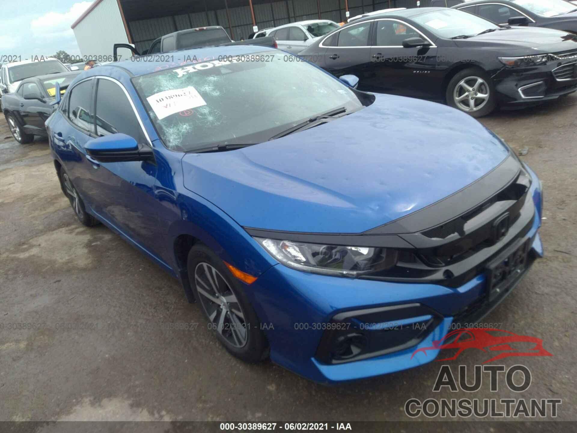HONDA CIVIC HATCHBACK 2020 - SHHFK7H33LU210639