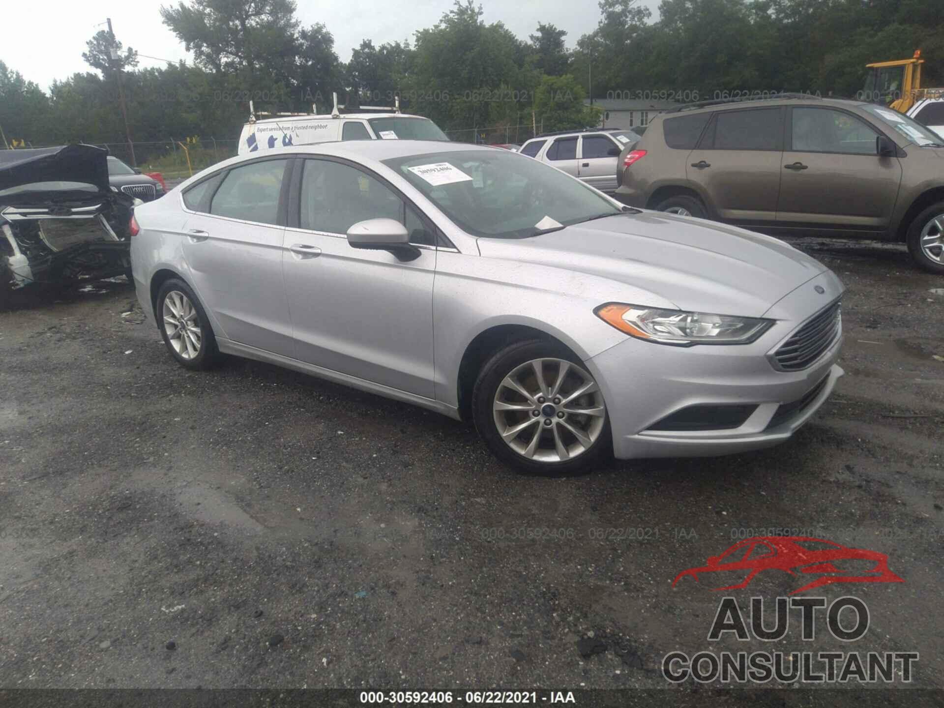 FORD FUSION 2017 - 3FA6P0G78HR102916