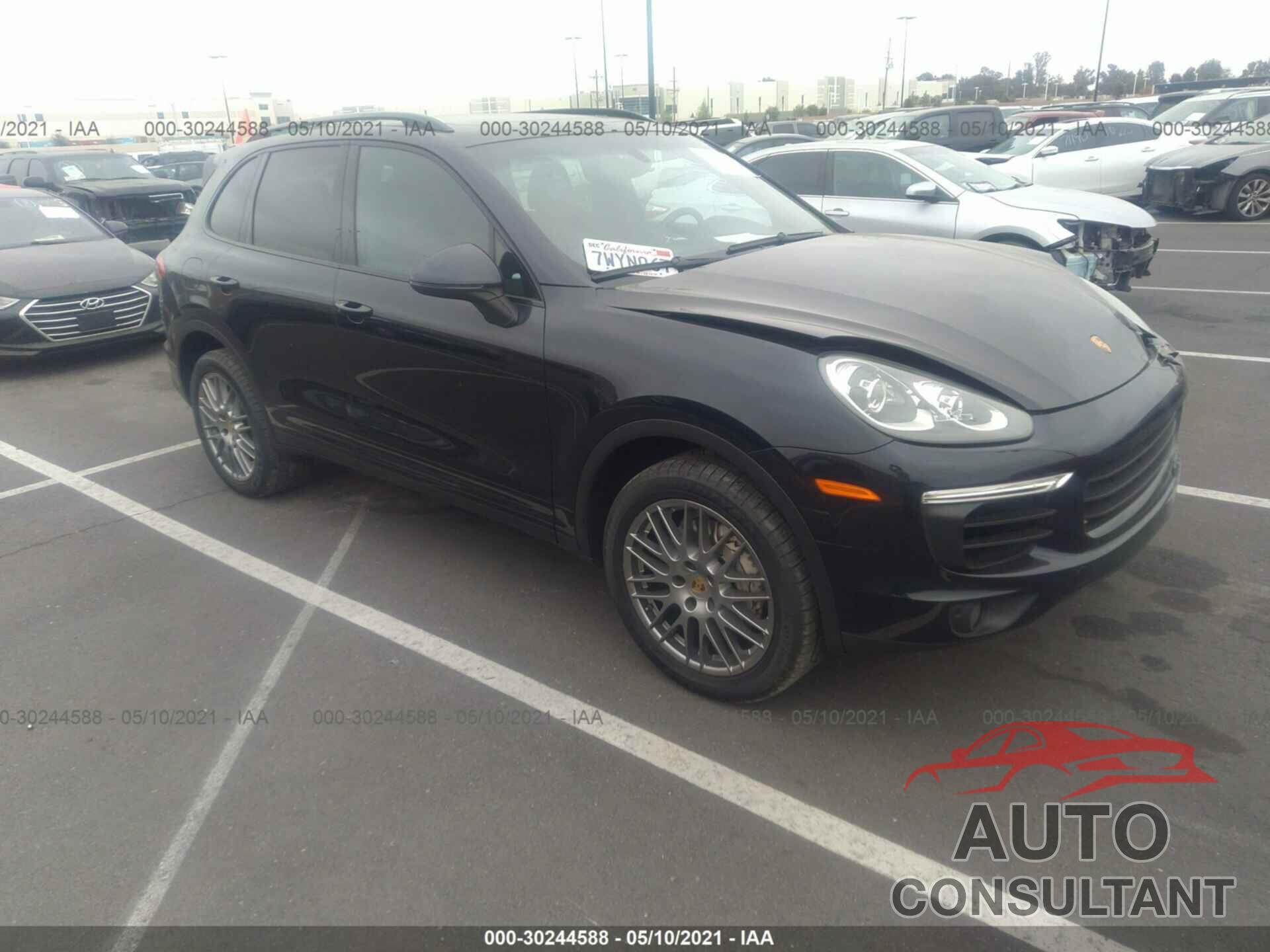 PORSCHE CAYENNE 2016 - WP1AB2A27GLA93780