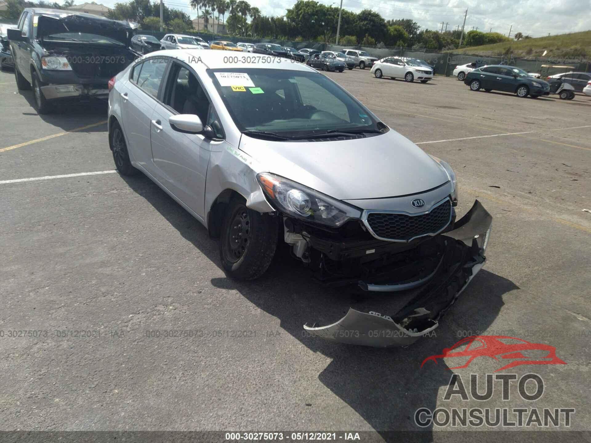 KIA FORTE 2016 - KNAFK4A68G5534985