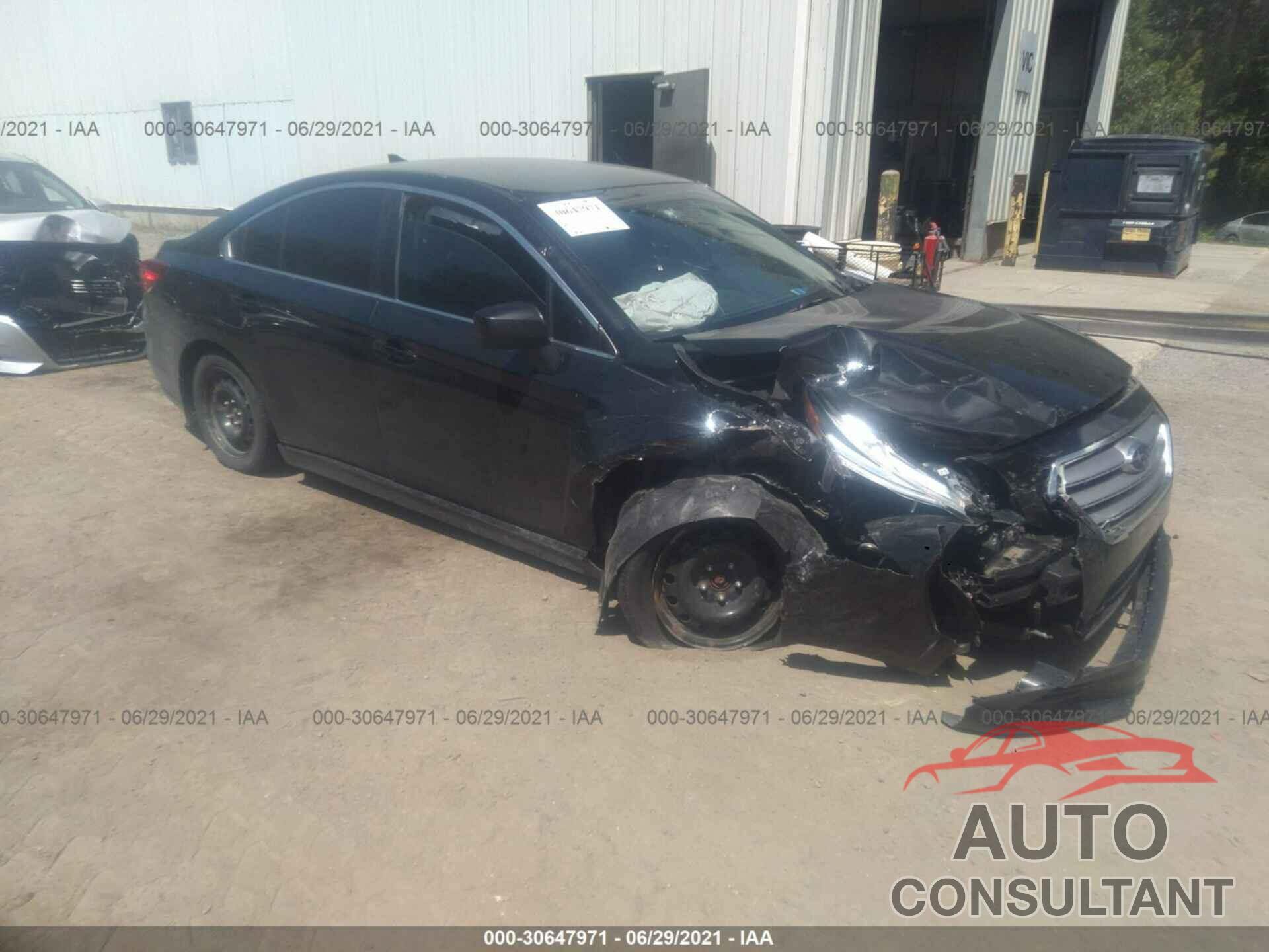 SUBARU LEGACY 2016 - 4S3BNAC63G3058032