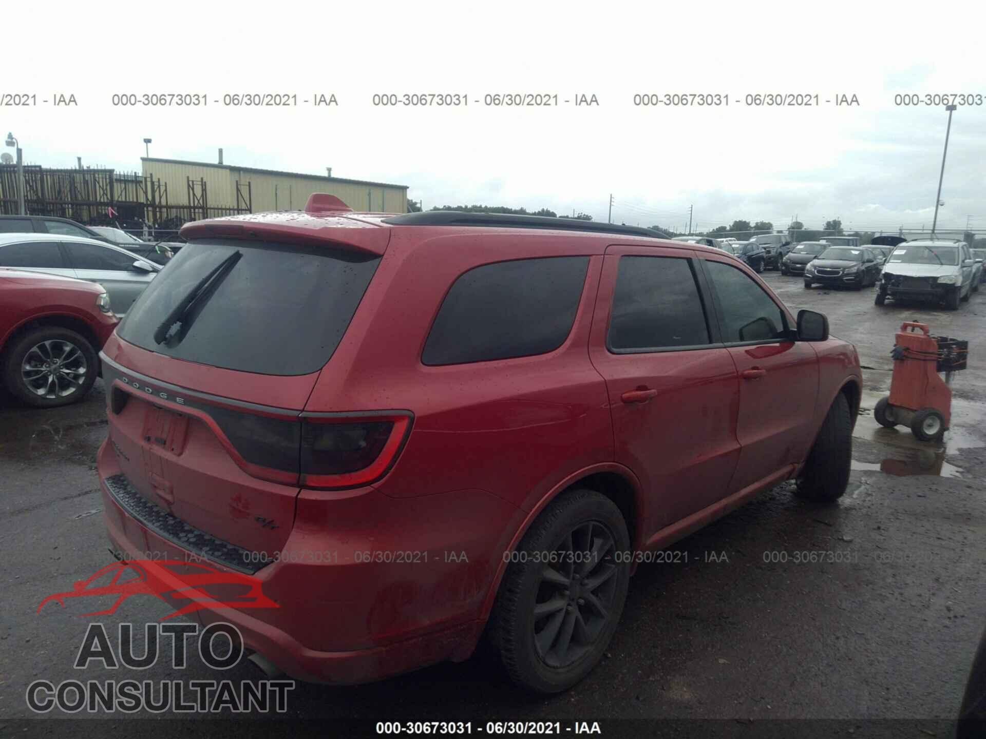 DODGE DURANGO 2017 - 1C4SDJCT2HC833883