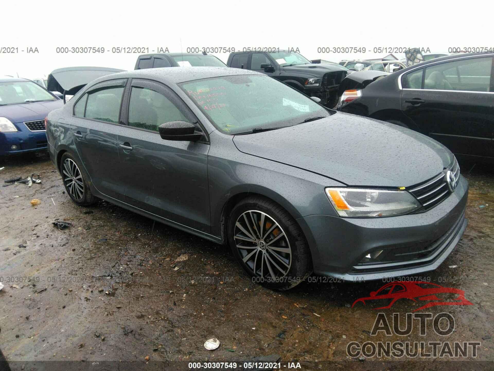 VOLKSWAGEN JETTA SEDAN 2016 - 3VWD17AJ9GM297787