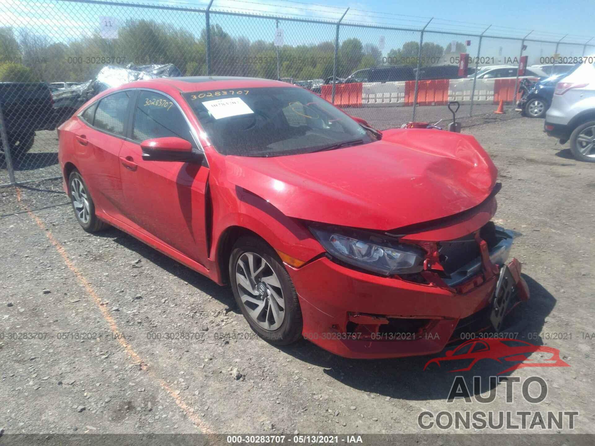 HONDA CIVIC SEDAN 2018 - 2HGFC2F70JH516374