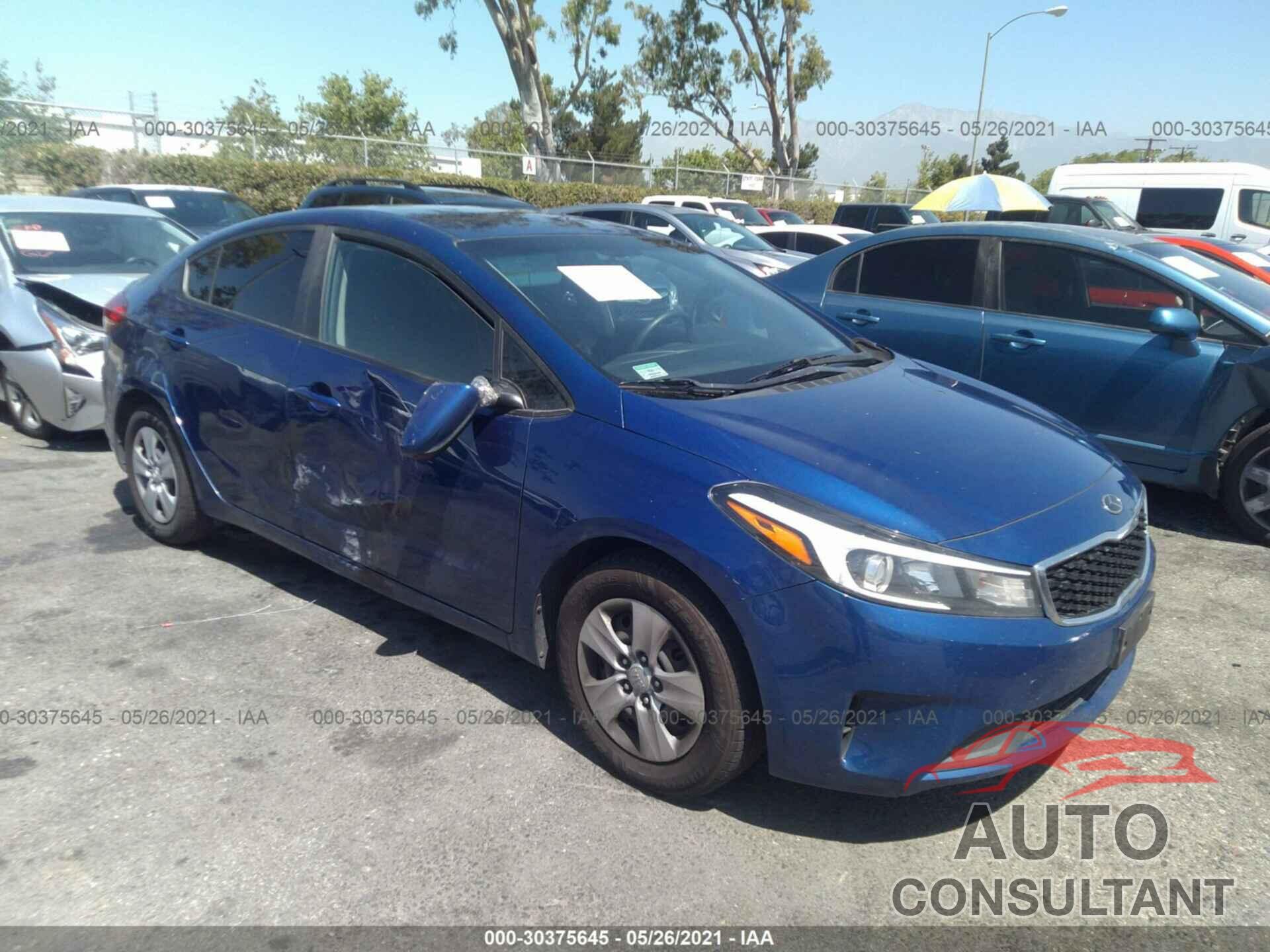 KIA FORTE 2017 - 3KPFK4A70HE145372