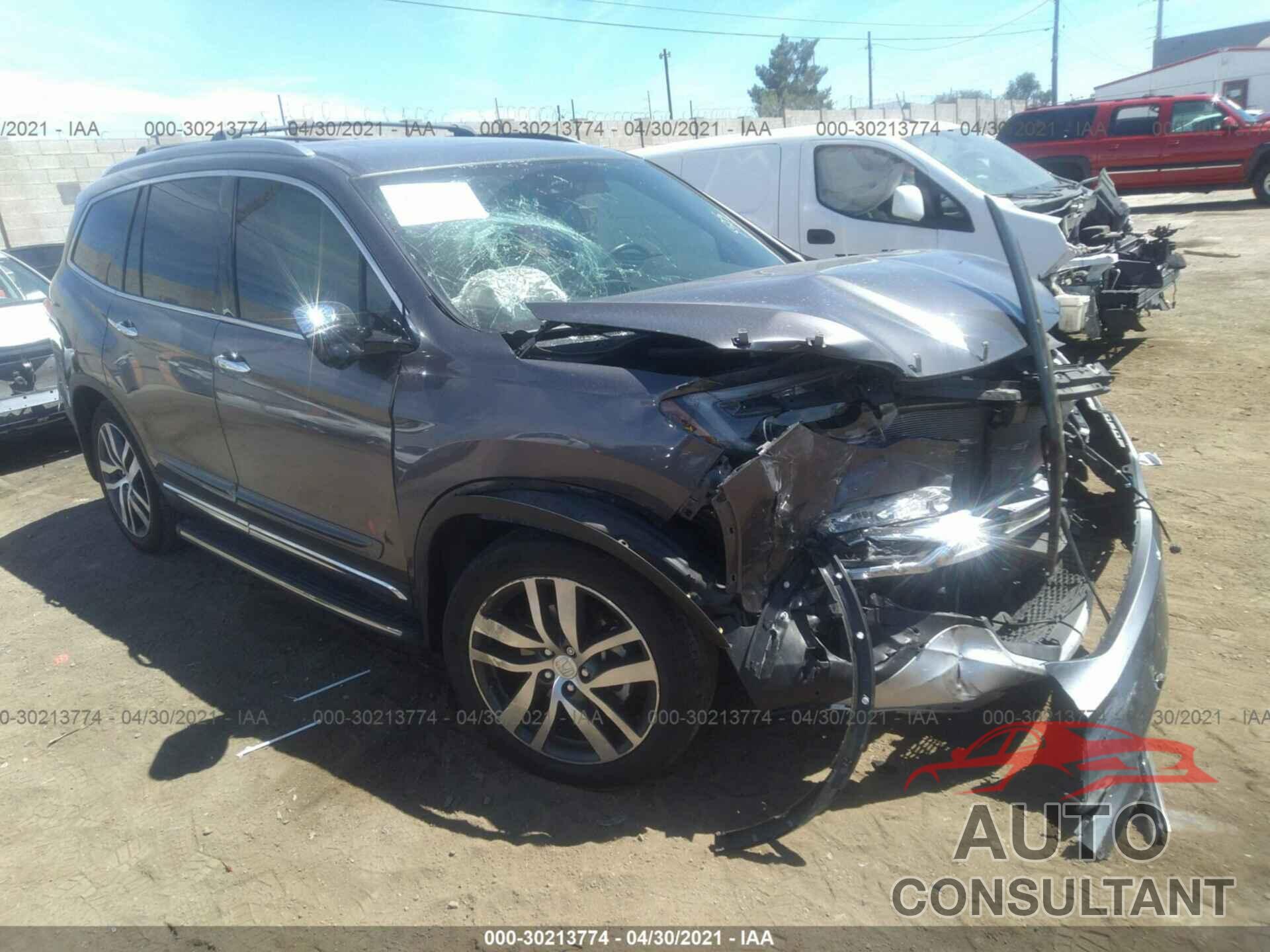HONDA PILOT 2017 - 5FNYF6H93HB056289