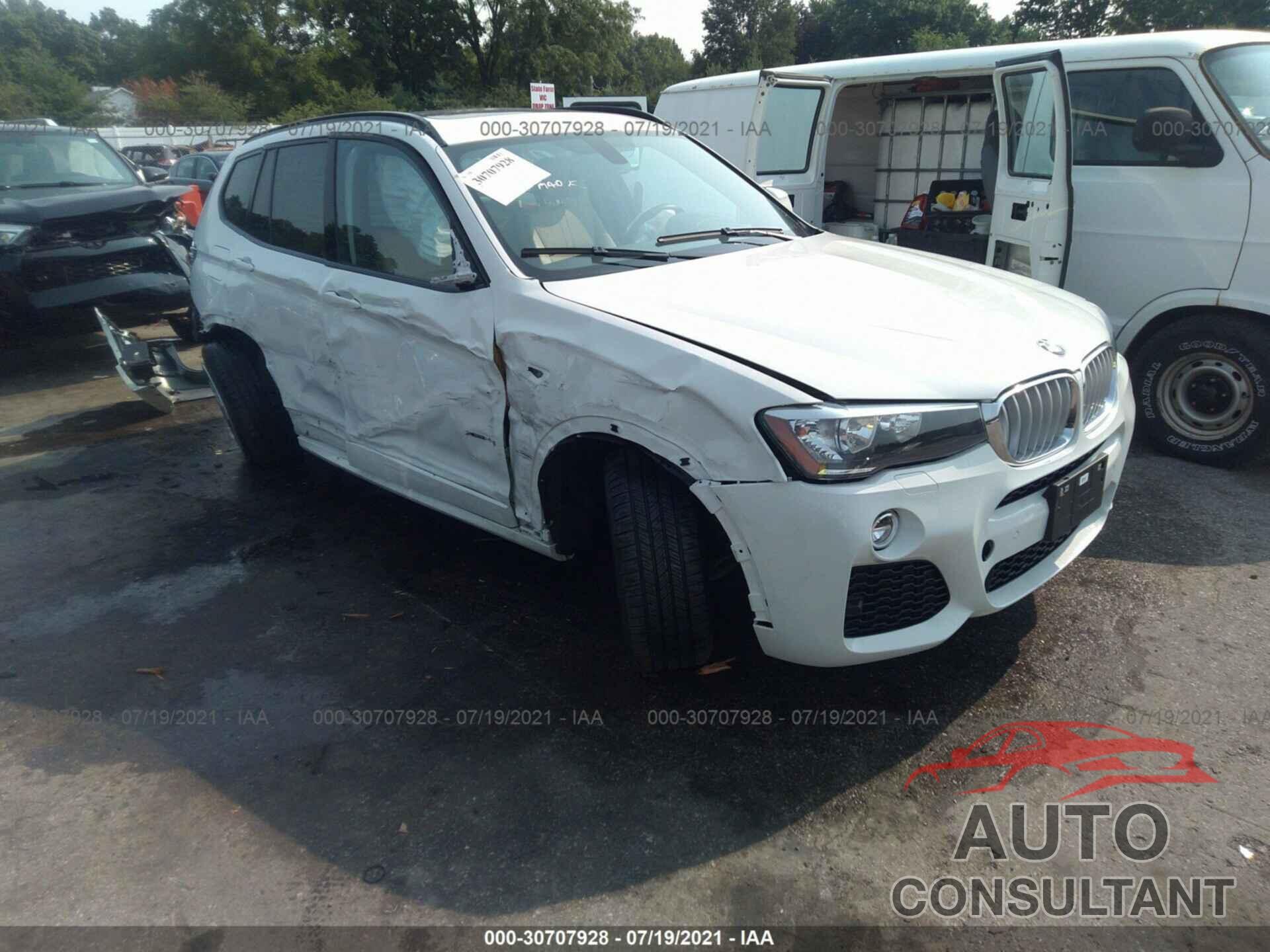 BMW X3 2017 - 5UXWX9C34H0T25177