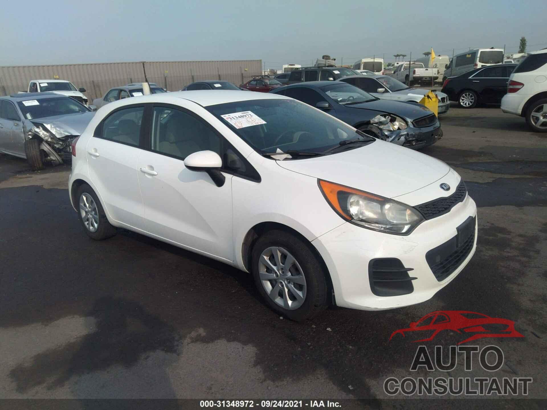 KIA RIO 2016 - KNADM5A36G6676257