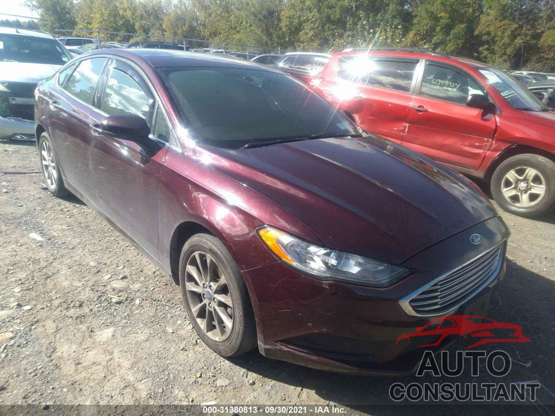 FORD FUSION 2017 - 3FA6P0H70HR107123