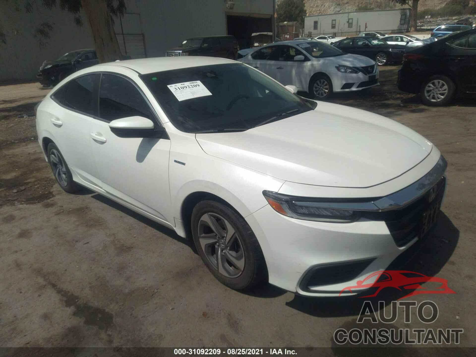 HONDA INSIGHT 2019 - 19XZE4F16KE032641