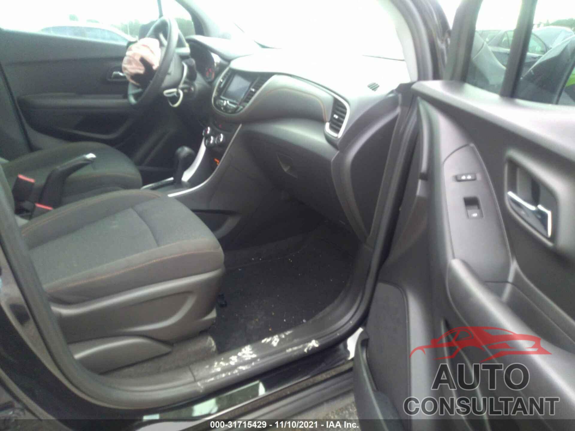 CHEVROLET TRAX 2020 - KL7CJKSB1LB087627
