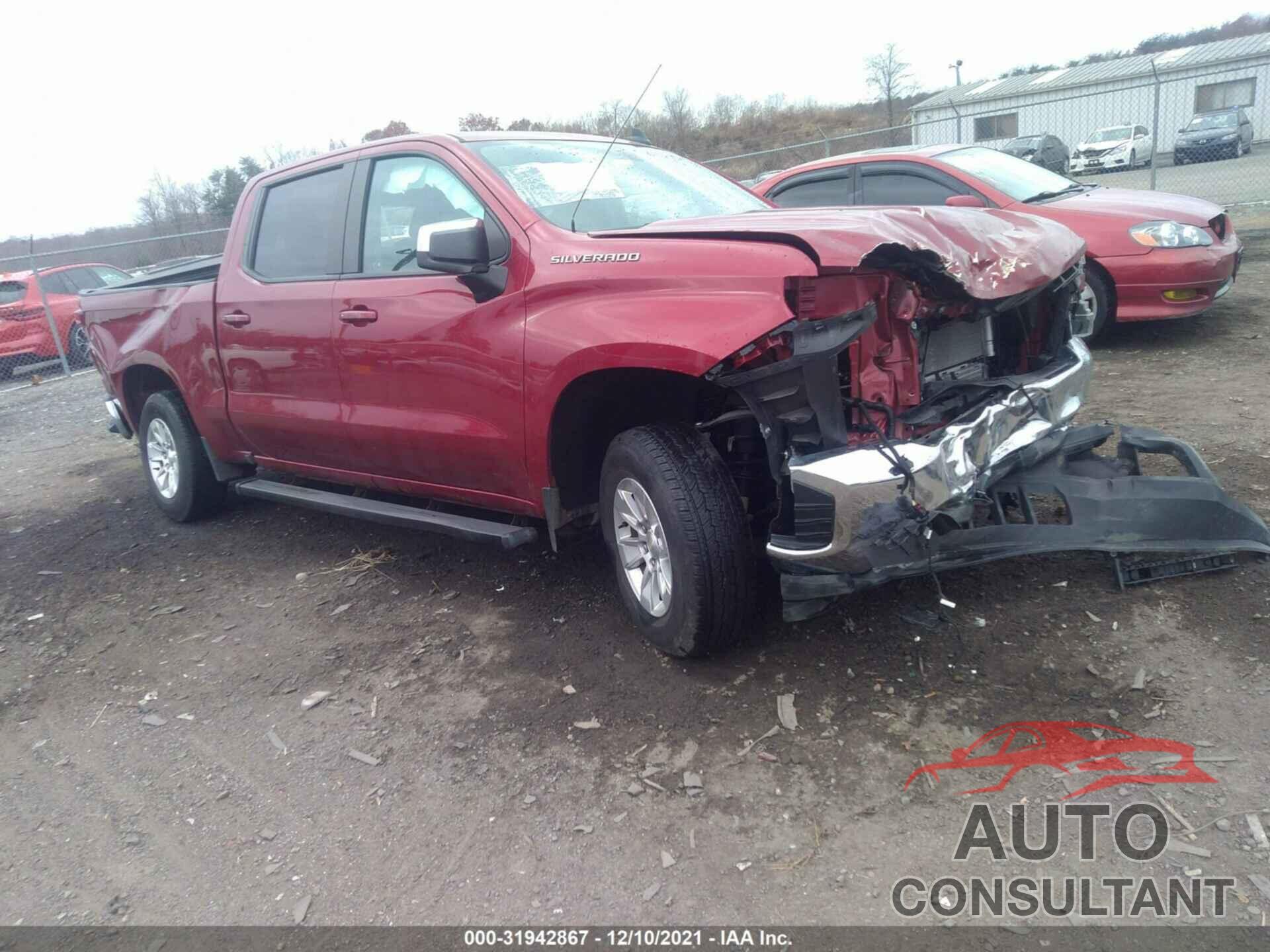 CHEVROLET SILVERADO 1500 2019 - 3GCPWCEK4KG146019