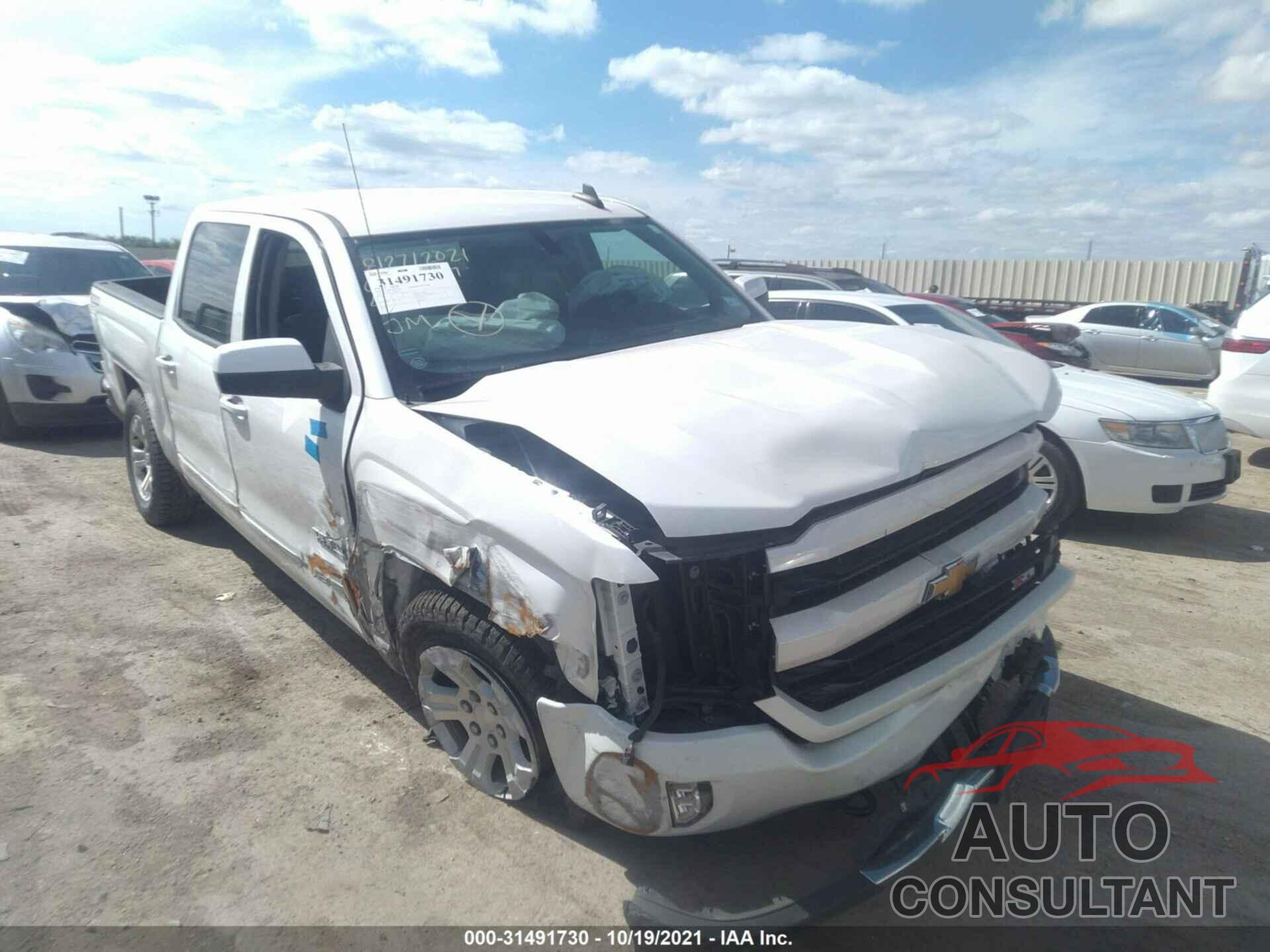 CHEVROLET SILVERADO 1500 2018 - 3GCUKREC7JG485138
