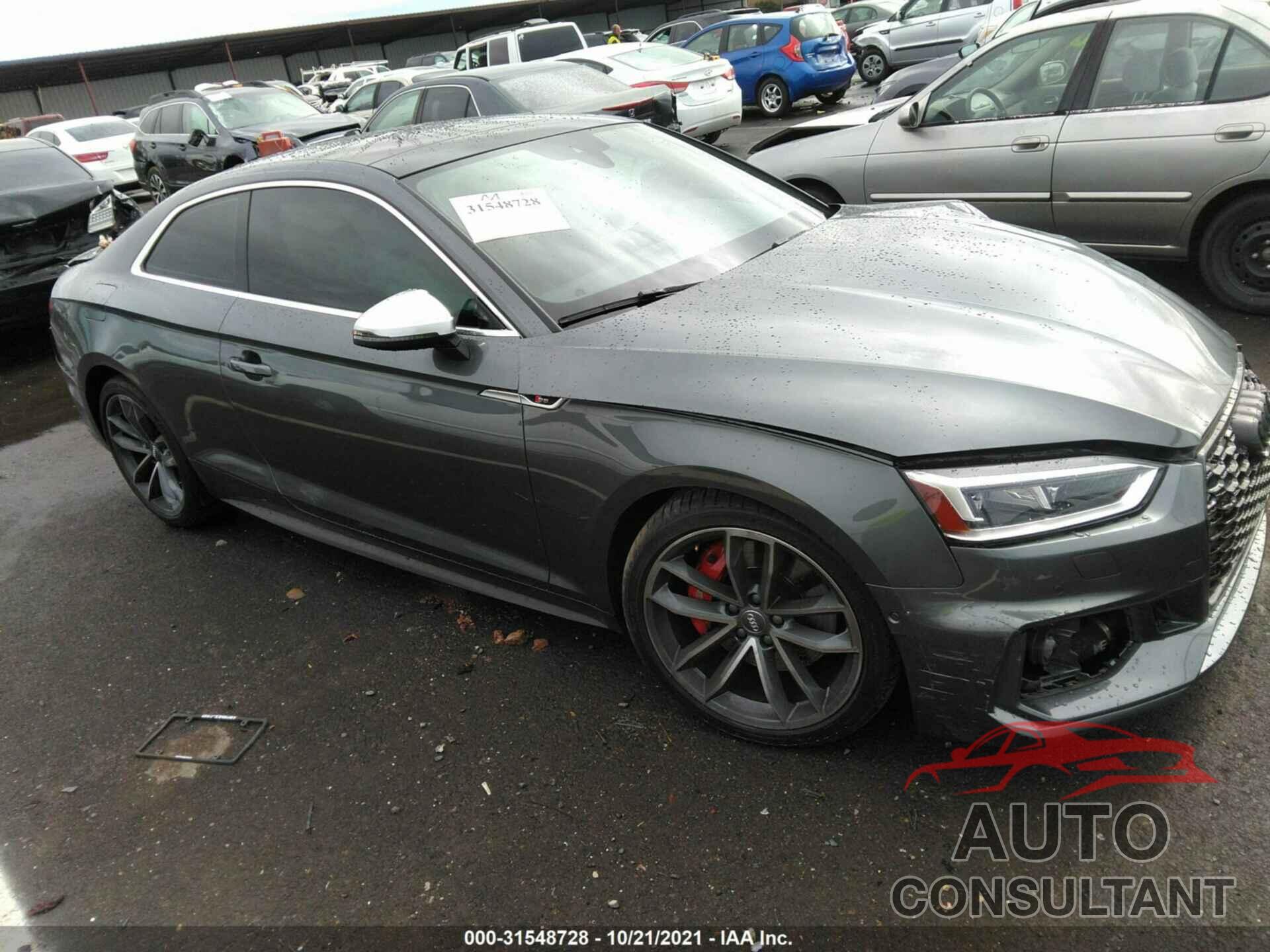 AUDI S5 COUPE 2018 - WAUP4AF54JA004864