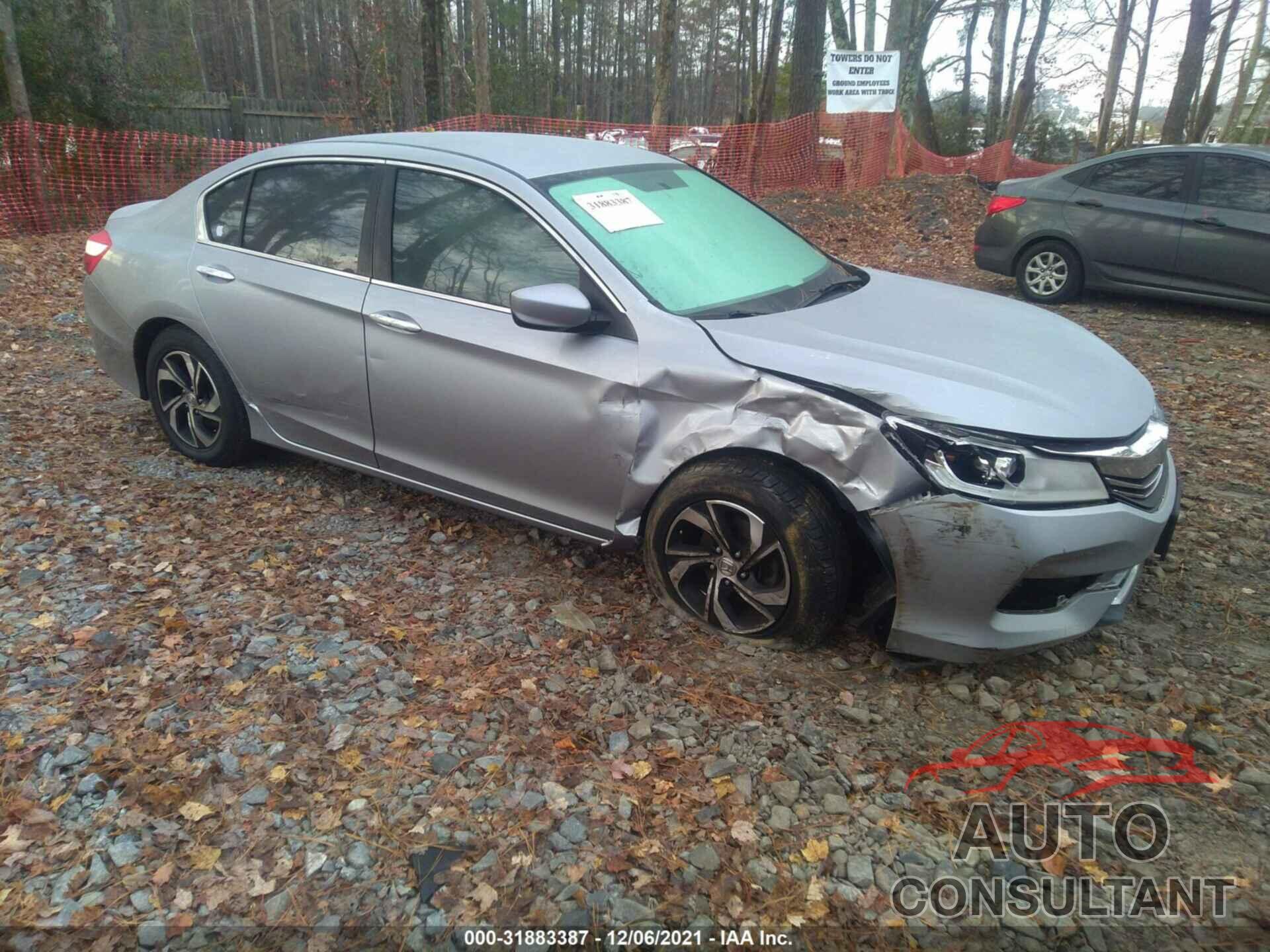 HONDA ACCORD SEDAN 2017 - 1HGCR2F30HA215188
