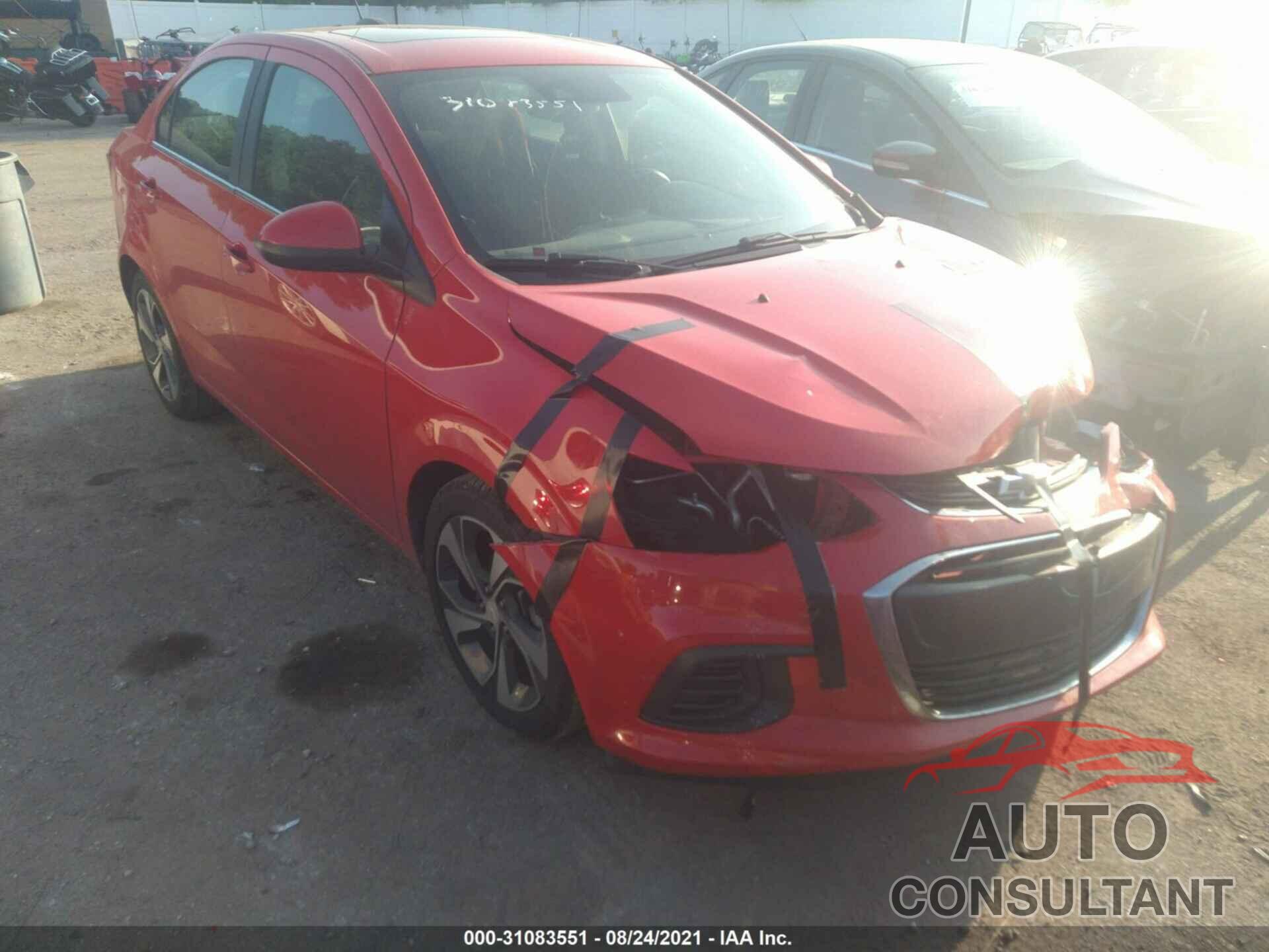CHEVROLET SONIC 2018 - 1G1JD5SB4J4105129