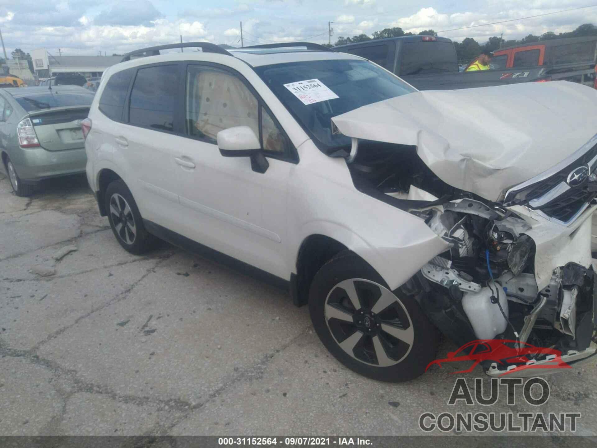 SUBARU FORESTER 2018 - JF2SJADC5JH473784