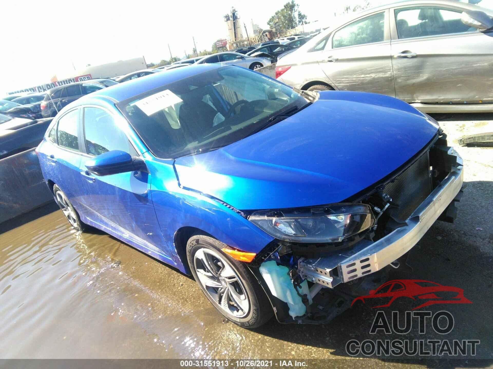 HONDA CIVIC SEDAN 2019 - 2HGFC2F62KH547750