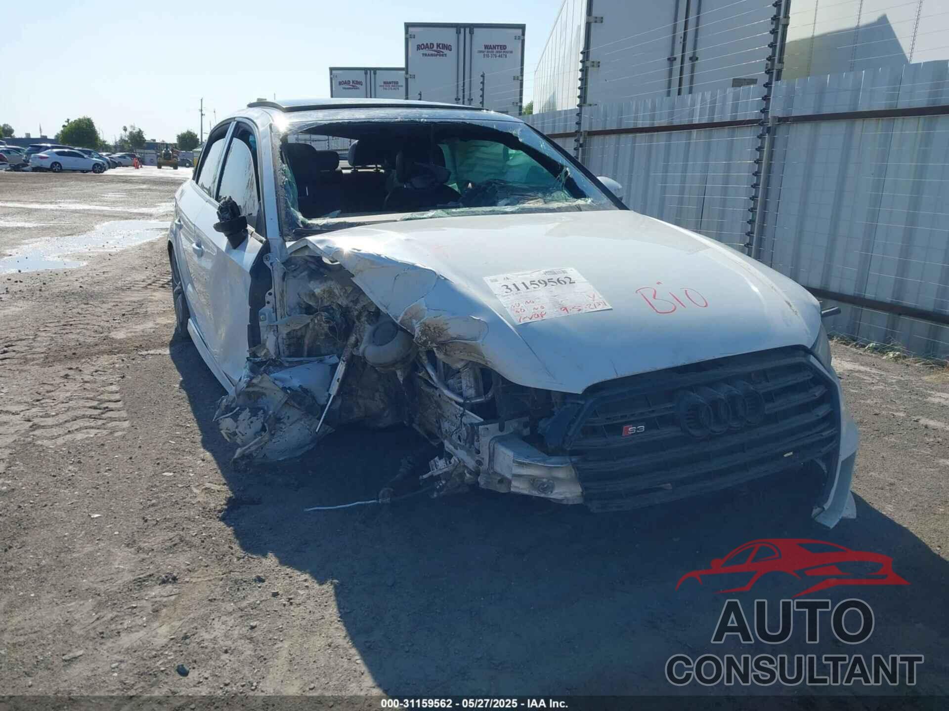 AUDI S3 2018 - WAUB1GFF5J1020411