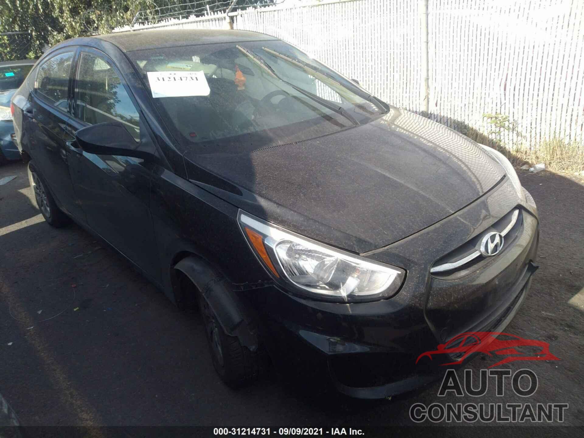 HYUNDAI ACCENT 2017 - KMHCT4AE6HU377521