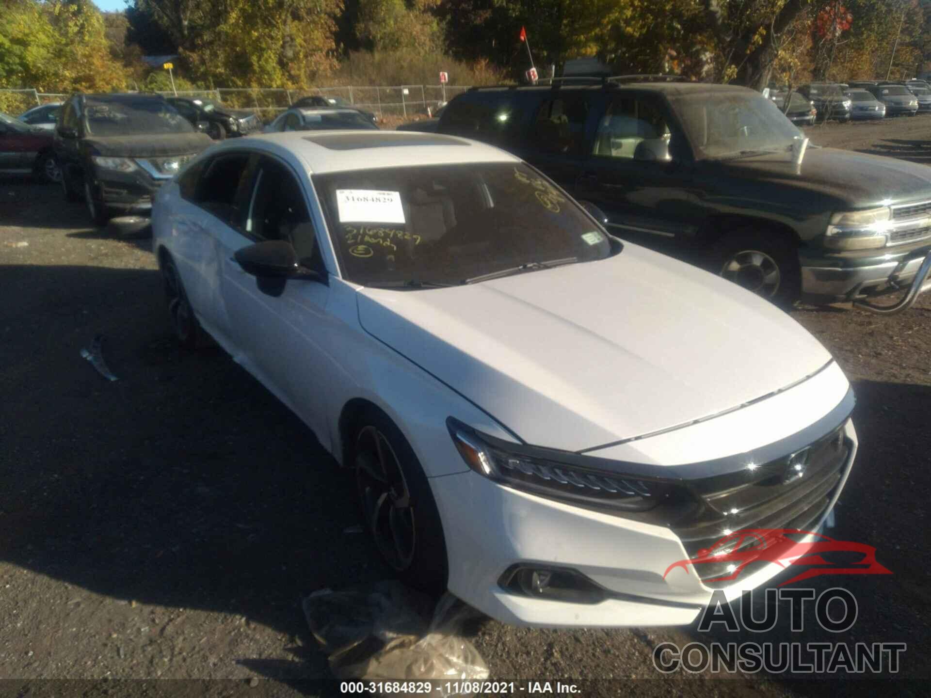 HONDA ACCORD SEDAN 2021 - 1HGCV2F34MA021379