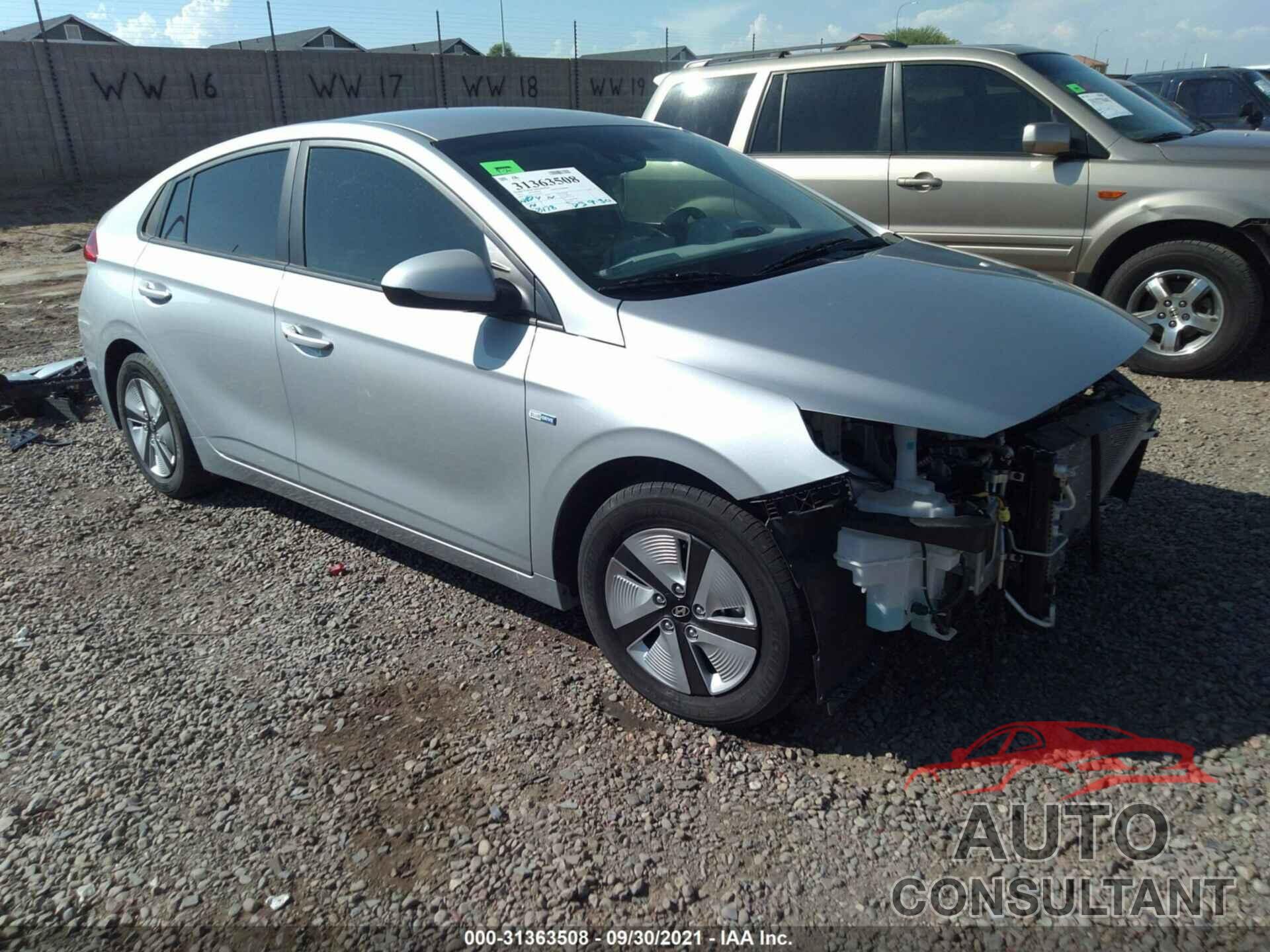 HYUNDAI IONIQ HYBRID 2020 - KMHC65LC6LU206737