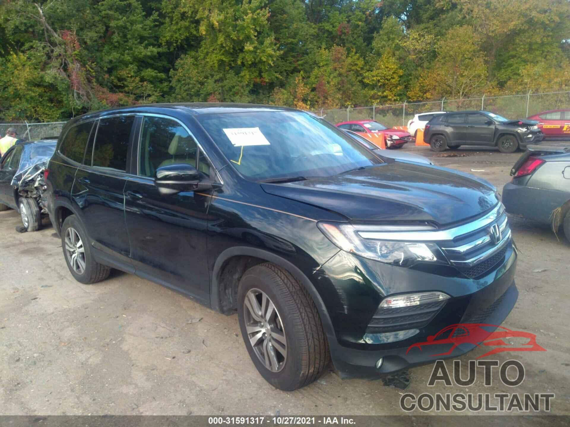 HONDA PILOT 2018 - 5FNYF6H74JB059075